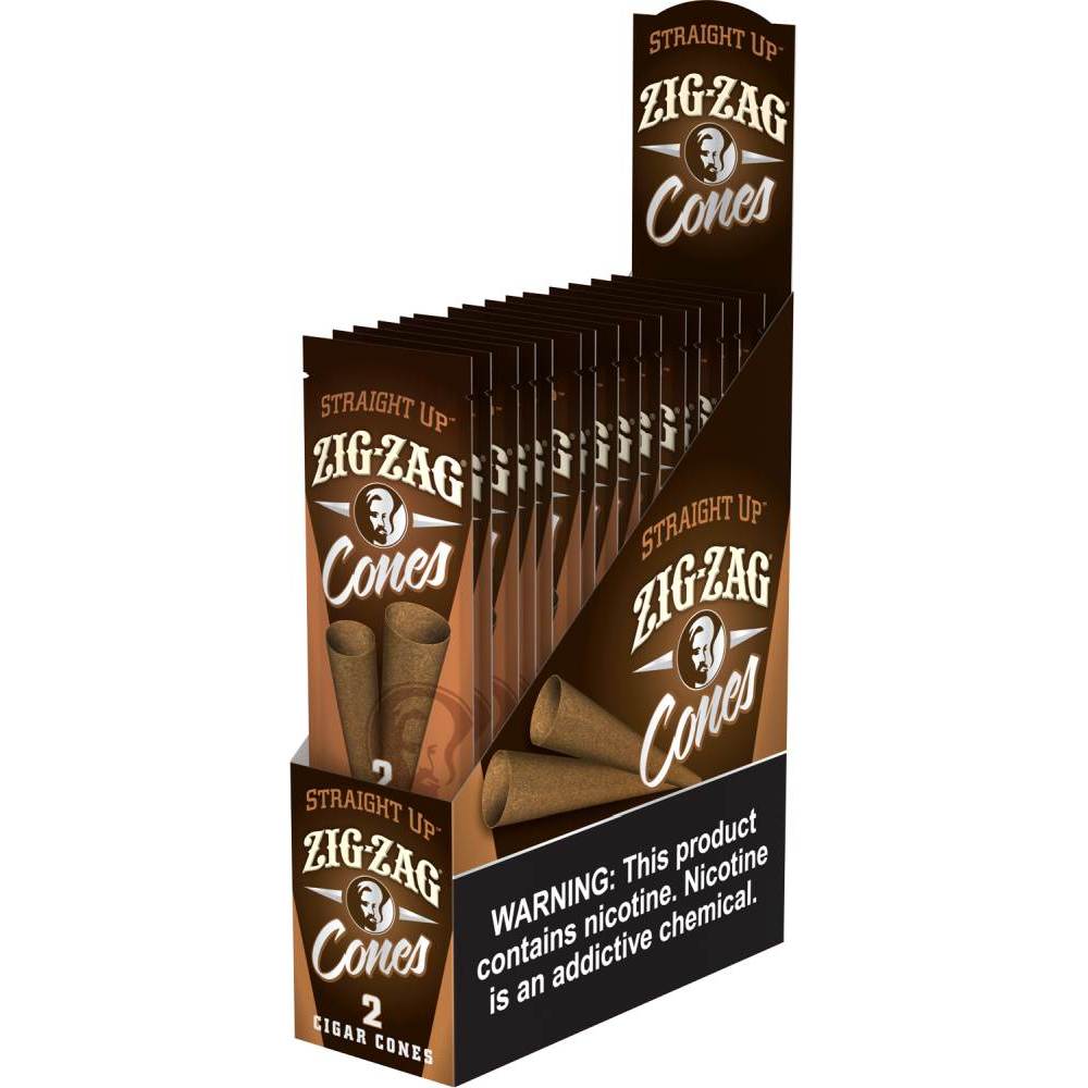 Zig Zag cones 2pk - Zig Zag Cones 2pk STRAIGHT up